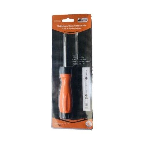 Retta Değişen 4 IN 1 Uçlu Tornavida - RDT0041