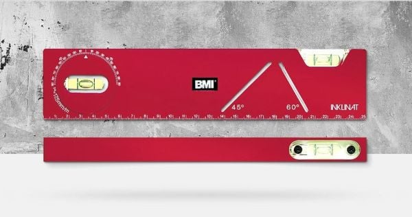 BMI 682 Inklinat Açı Ölçerli Cep Tipi Su Terazisi
