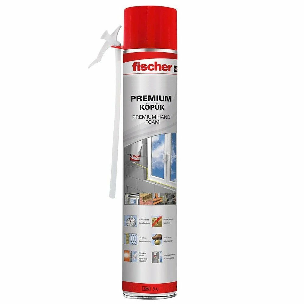 FISCHER PU 1/600 B3 Poliüretan Köpük 600 ml