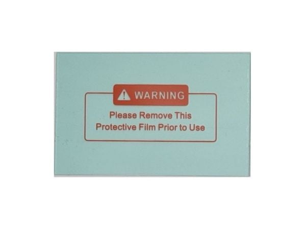 UNIARC Kolormatik Maske için İç Yedek Koruma Camı 100X63 mm