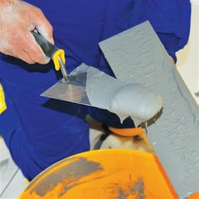 Dekor 372 Plastik Saplı Sıvacı Malası 22 Cm