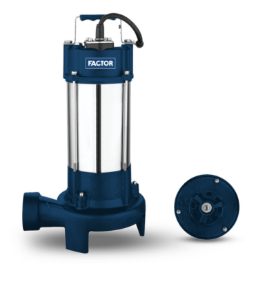 FACTOR WVSD-1100WB Döküm Gövdeli Bıçaklı Kirli Su Pompası 1100 Watt