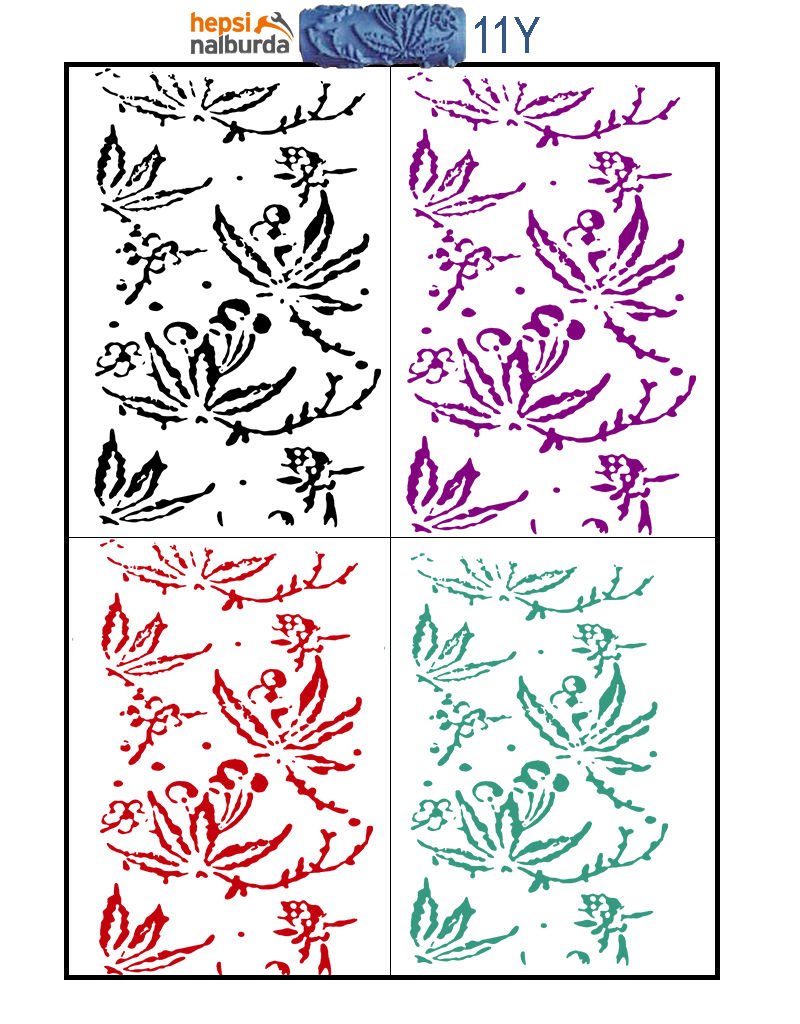 Plus Proline Dekoratif Desenli Rulo Yedeği 011Y