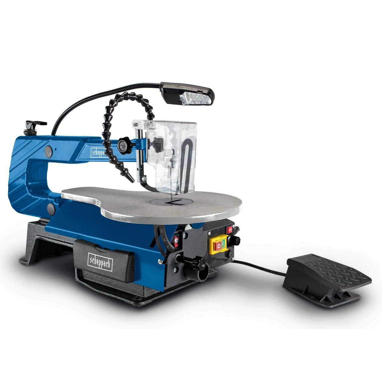 SCHEPPACH DECO-XLS Pedallı Dekupaj Kıl Testere Makinesi 1200 Watt