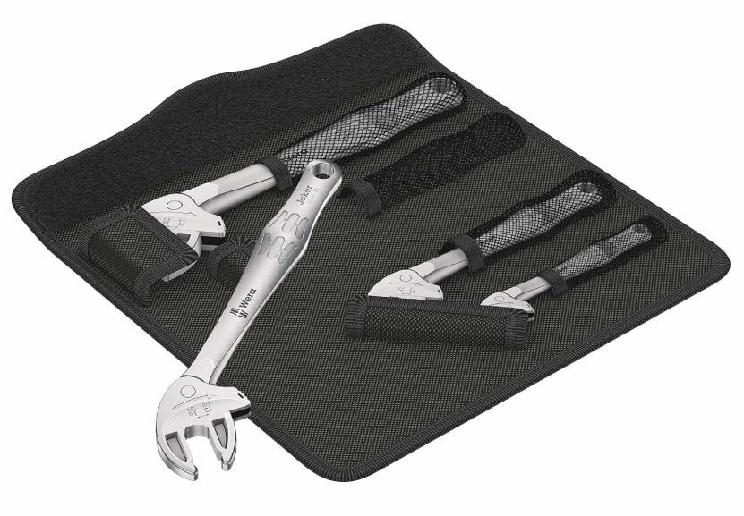 WERA 6004 JOKER Kendinden Ayarlı Otomatik Kurbağacık Seti 4 Parça (05020110001)