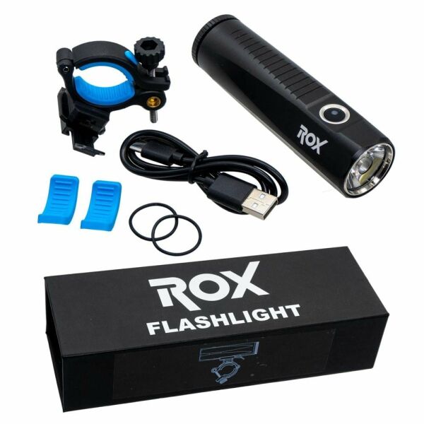 ROX Outdoor Şarjlı Led Bisiklet Feneri 1300 Lümen (153ROX0210)