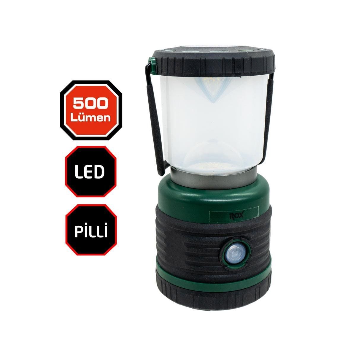 ROX Pilli Outdoor Kamp Feneri 500 Lümen (153ROX0219)
