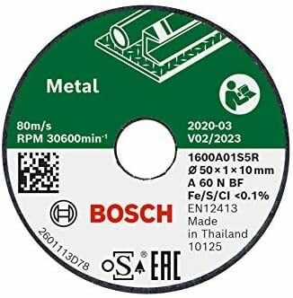 BOSCH EASYCUT&GRIND Metal Kesme Taşı 50x1 mm 3 Parça