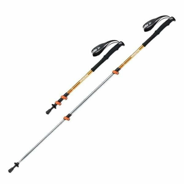 NATUREHIKE ST01 3-NODE AL Teleskopik Trekking Batonu 57-120 mm (Gold)