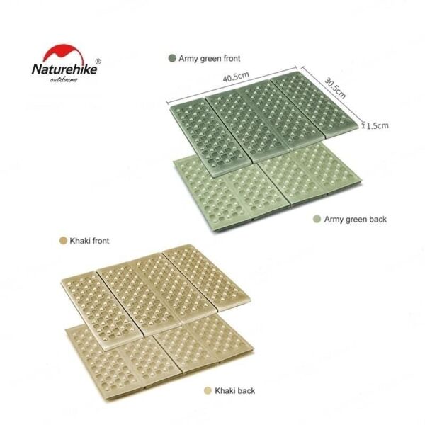 NATUREHIKE XPE Katlanır Oturma Matı (Yeşil)