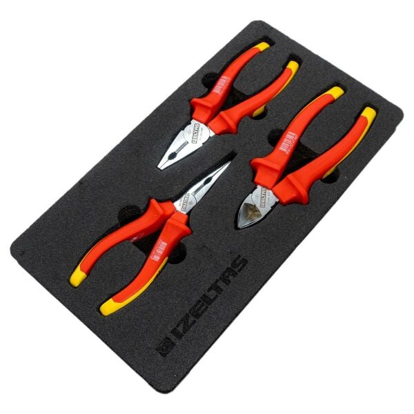 İzeltaş- 160 Mm Elektrikçi İzoleli 1000 V Seti ( 3 Parça )