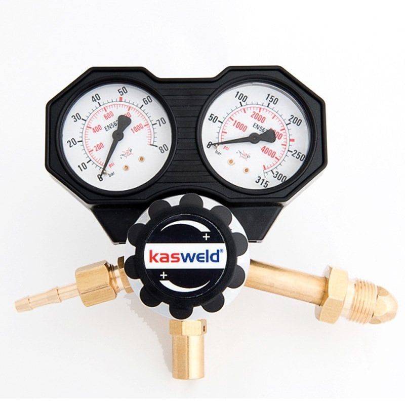 KASWELD 2402 Azot İçin Yüksek Basınç Düşürücü Regülatör 0-50 Bar