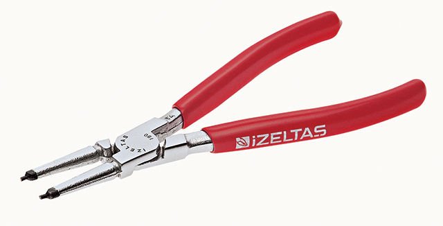 İzeltaş- İç Segman Pense 225 Mm Yaysız Düz