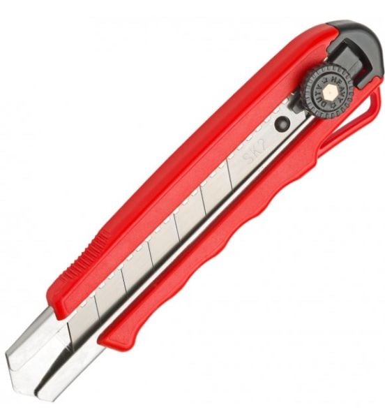 VIPTEC Metal Destekli Maket Bıçağı 25 mm Testere Dişli Ağızlı (VT875125T)