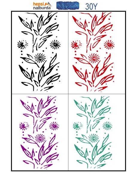 Plus Proline Dekoratif Desenli Rulo Yedeği 030Y