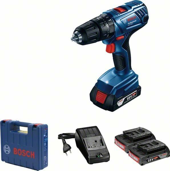 BOSCH GSB 180-LI Darbeli Şarjlı Matkap 18 Volt 2.0 Ah