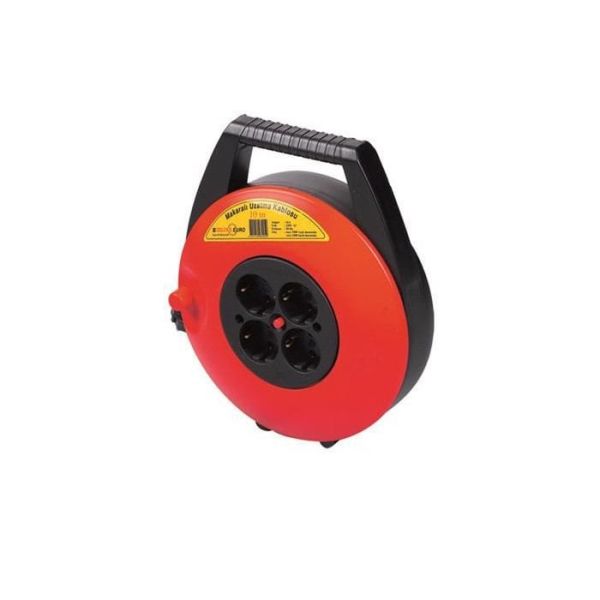 İzeltaş- Makaralı Uzatma Kablosu 10 M (3X1.5Mm)