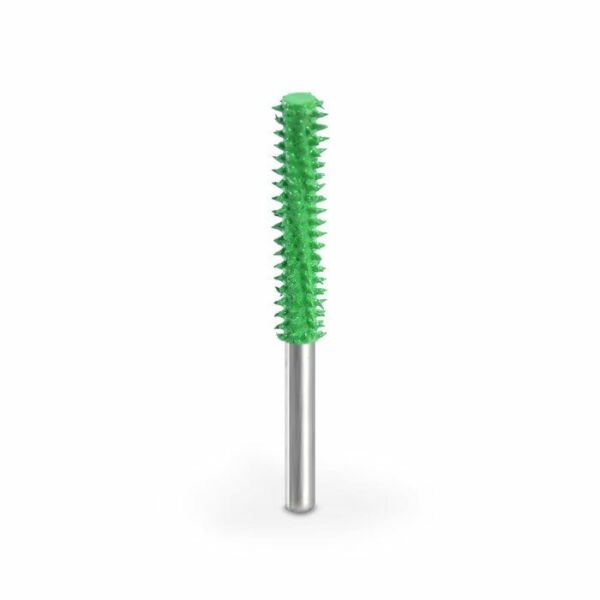 SABURTOOTH 18C18LSE-50 Silindir Tip Düz Sonlu Uzun Törpü Kalın Diş (Sap:3.2 mm)