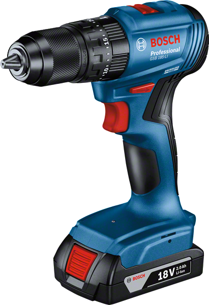BOSCH GDX 18 V-285 + GSB 185-LI  2'li Akülü Matkap Ve Torklu Vidalama Seti