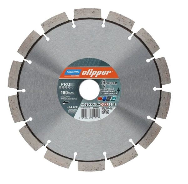 NORTON Clipper 4x4 Explorer Universal Elmas Testere 180 mm