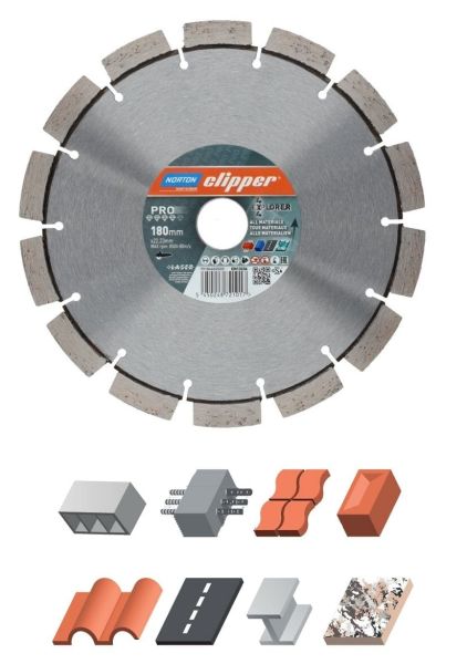 NORTON Clipper 4x4 Explorer Universal Elmas Testere 180 mm
