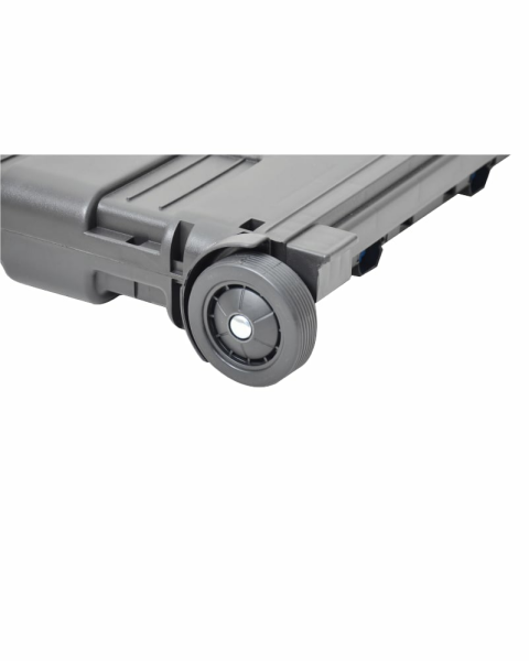 NURGAZ Katlanır Tekerlekli Kamp Kasası (NG C139 Siyah)