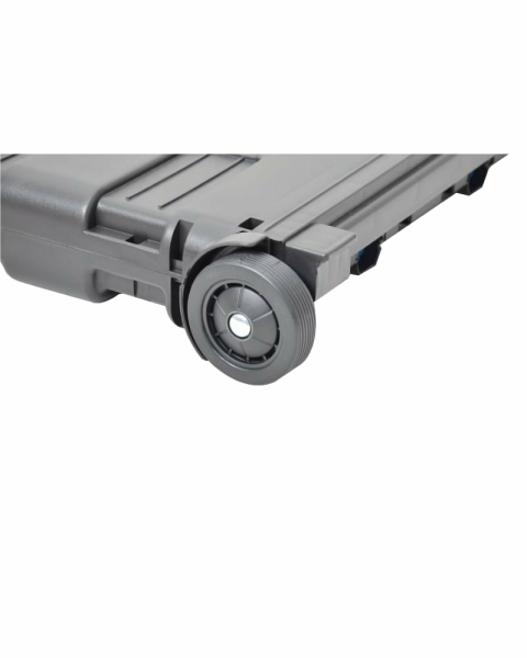 NURGAZ Katlanır Tekerlekli Kamp Kasası (NG C139 Siyah)