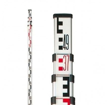 LEICA CLR 102 Alüminyum Teleskopik Mira 5 Metre - Nivolar için