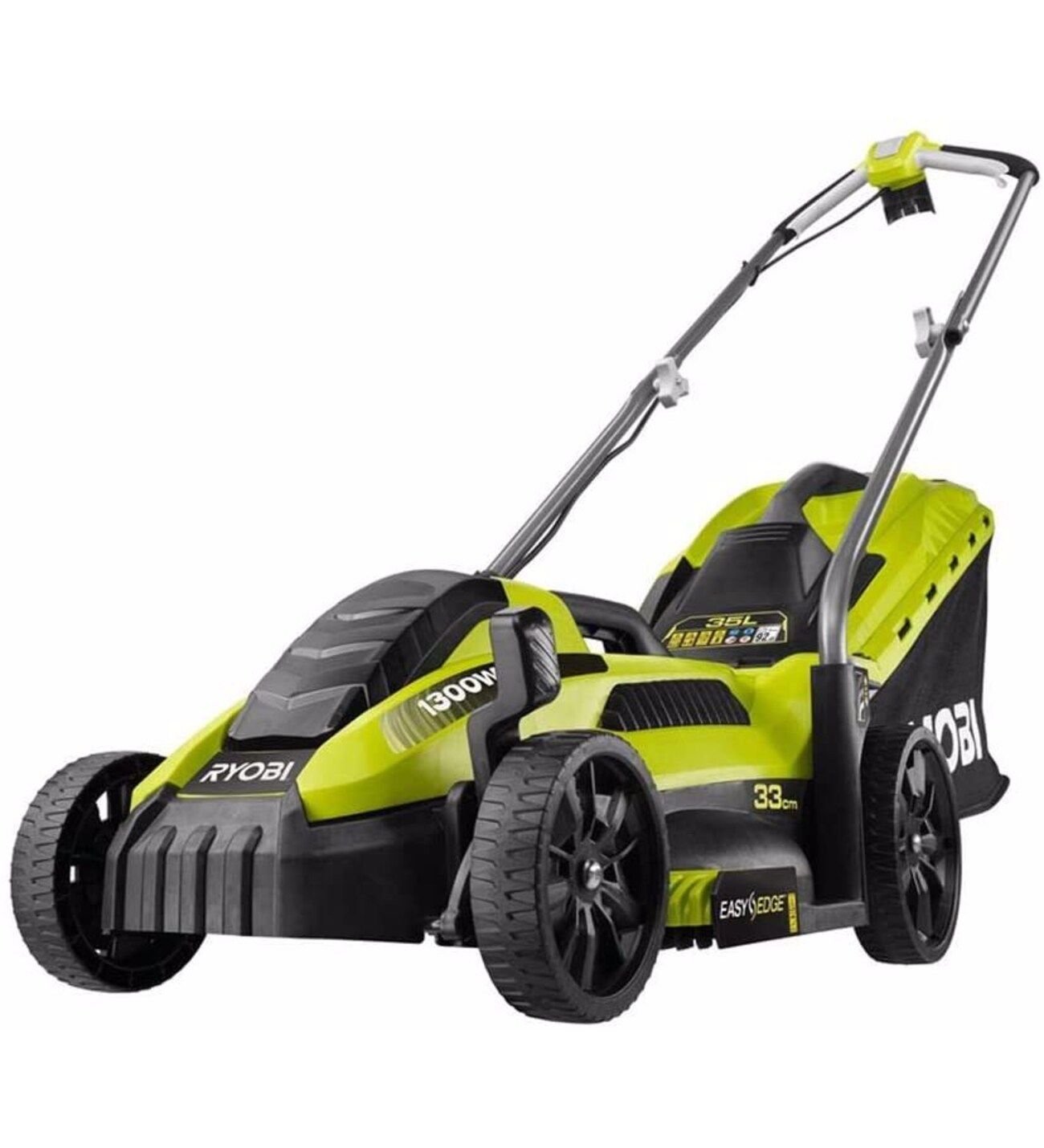 Ryobi RLM13E33S 1300 W Tekerlekli Çim Biçme - 33 CM