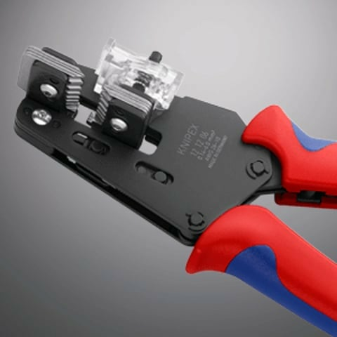 KNIPEX Otomatik Kablo Sıyırma Pensesi 195 mm (121206)