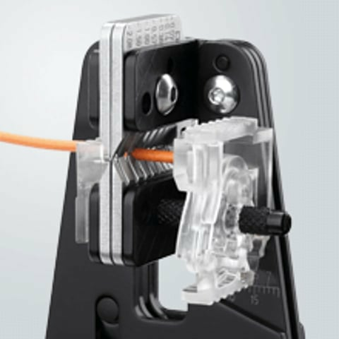 KNIPEX Otomatik Kablo Sıyırma Pensesi 195 mm (121206)