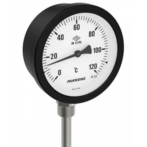 Pakkens TE100 Termometre Çap Q100 0-400°C 20cm
