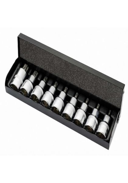Retta 1/2 Kısa Lokmalı Torx Anahtarı 9 Parça Rkt2060