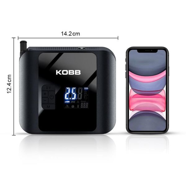 KOBB KB420 Şarjlı Dijital Lastik Şişirme Pompası 150 PSI