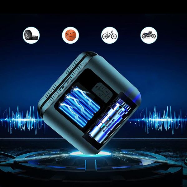 KOBB KB420 Şarjlı Dijital Lastik Şişirme Pompası 150 PSI