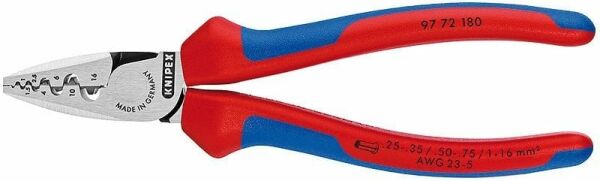 KNIPEX Kablo Pabuç Sıkma Pensesi (9772180)