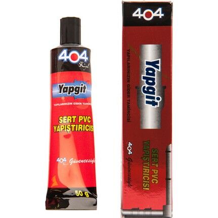 404 Yapgit Sert PVC Yapıştırıcı 50gr.