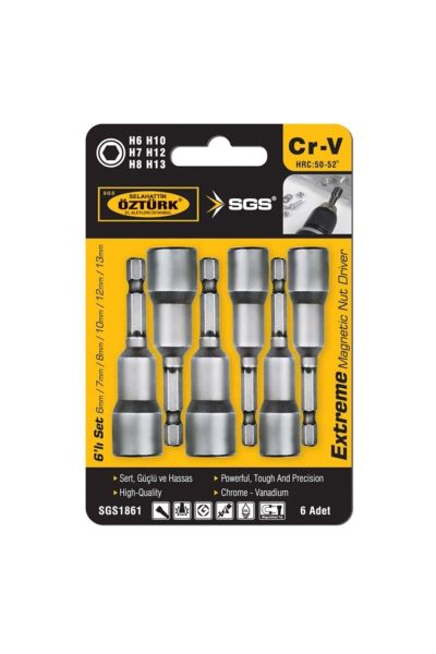 Sgs Somun Adaptörü 9 x 65 5 Adet