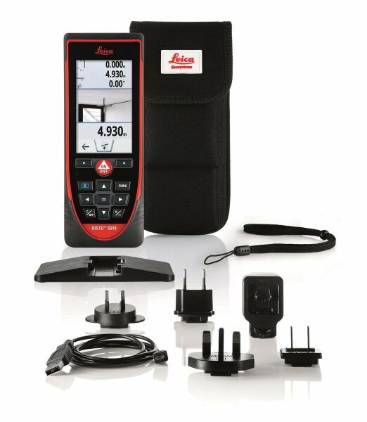 LEICA DISTO S910 P2P Bluetooth ve Kameralı Lazer Metre (300 Metre)