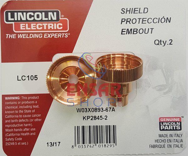 LINCOLN W3X0893-67A Shield Cup Hand (KP 2845-2)