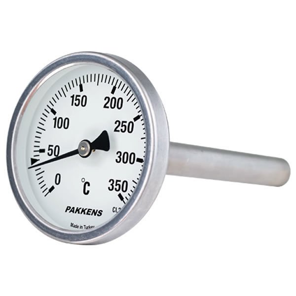 Pakkens TE100 Termometre Çap Q100 0-120°C 10cm
