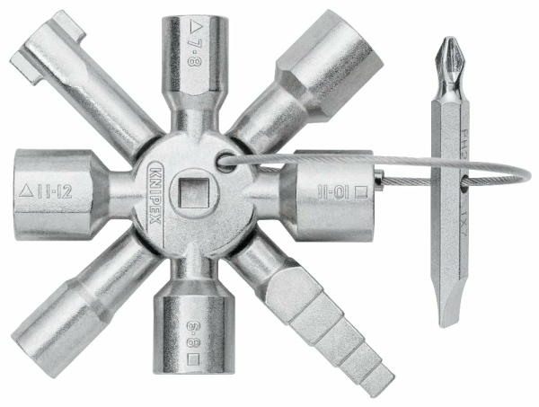 KNIPEX Çok Fonksiyonlu ve Genel Amaçlı Kumanda Dolap - Pano - Anahtarı (001101)