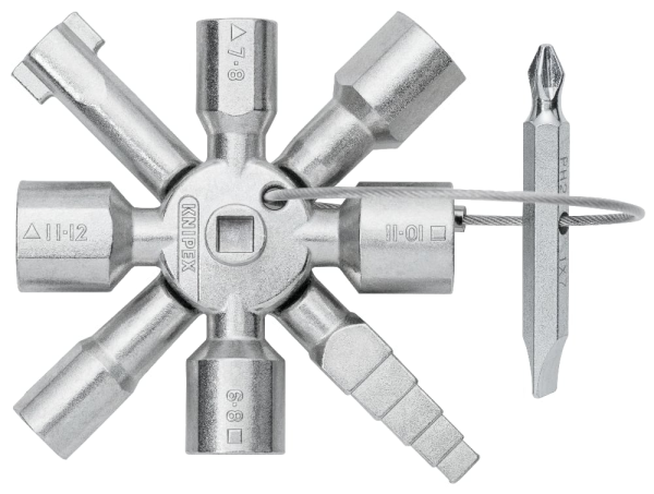 KNIPEX Çok Fonksiyonlu ve Genel Amaçlı Kumanda Dolap - Pano - Anahtarı (001101)