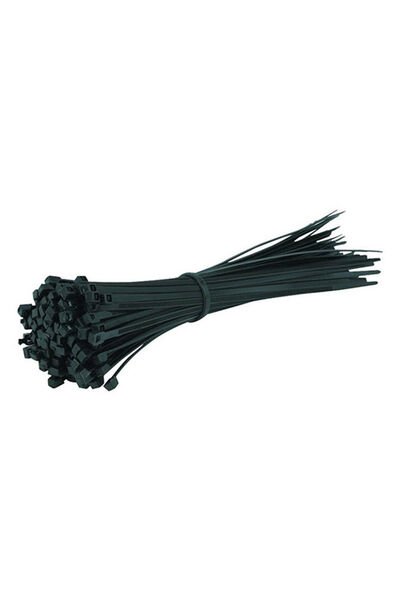 Klips Kablo Bağı Cırt Kelepçe 4.8x430mm Siyah