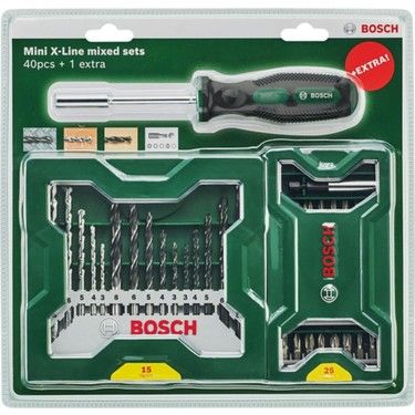 Bosch X-Line 15 Parça Delme 25 Parça Vidalama Seti - 2607017655