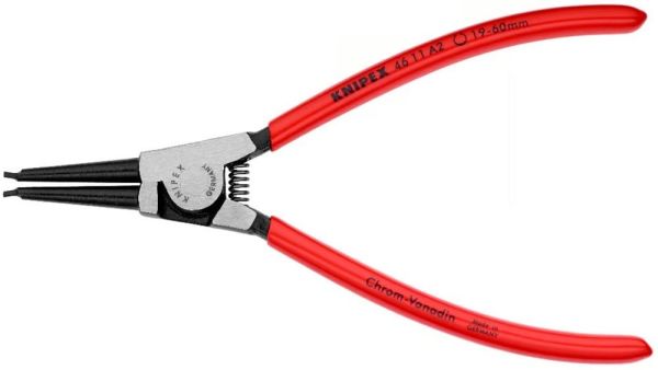 KNIPEX Düz Uçlu Dış Segman Pensesi 180 mm (4611A2)