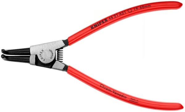 KNIPEX Eğri Uçlu Dış Segman Pensesi 170 mm (4621A21)