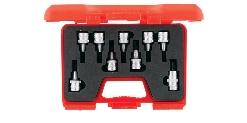 İzeltaş- 1/2'' Lokmalı Tork Uç Takımı (60Mm - 9 Parça)