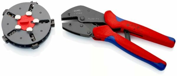 KNIPEX MultiCrimp® Değiştirilebilir Magazinli Pabuç Sıkma Pensesi (973302)