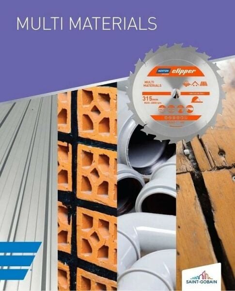 NORTON Clipper Ahşap için 230x30 mm 24 Diş Elmas Daire Testere Bıçağı